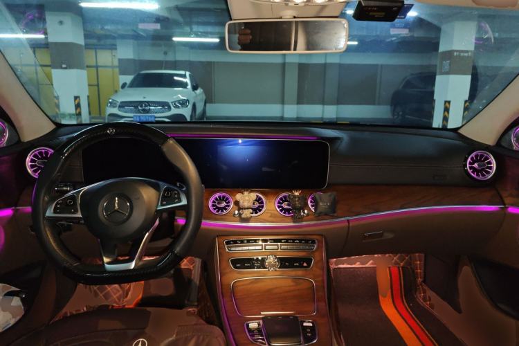 Used Mercedes-Benz E-Class 2017 E 300 L Sporty and Stylish Model Center Console