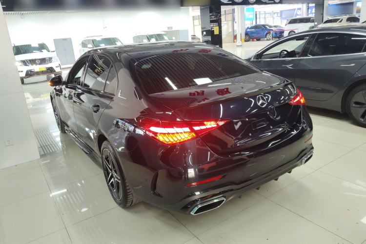 Used Mercedes-Benz C-Class 2024 Second Facelift C 260 L Starry Night Sport Edition Rear Left 45 Deg