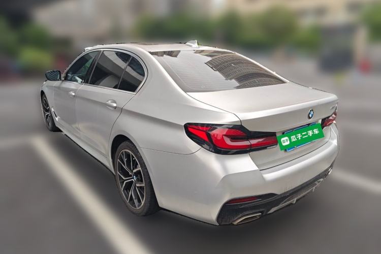 Used BMW 5 Series 2021 530Li Executive M Sport Package Rear Left 45 Deg