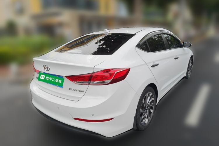 Used Hyundai Elantra (6th Generation / Lingdong) 2020 1.5L CVT Smart & Stylish – Elite Version Rear Right 45 Deg
