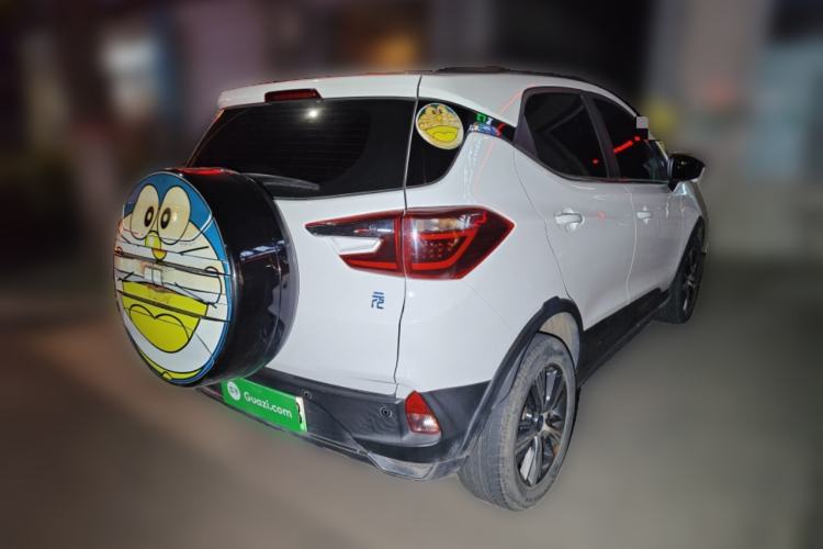 Used BYD Yuan New Energy 2018 EV360 Smart Connected Cool Model Rear Right 45 Deg