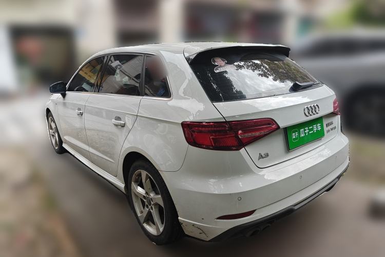 Used Audi A3 2018 30th Anniversary Edition Sportback 35 TFSI Fashion Model Rear Left 45 Deg