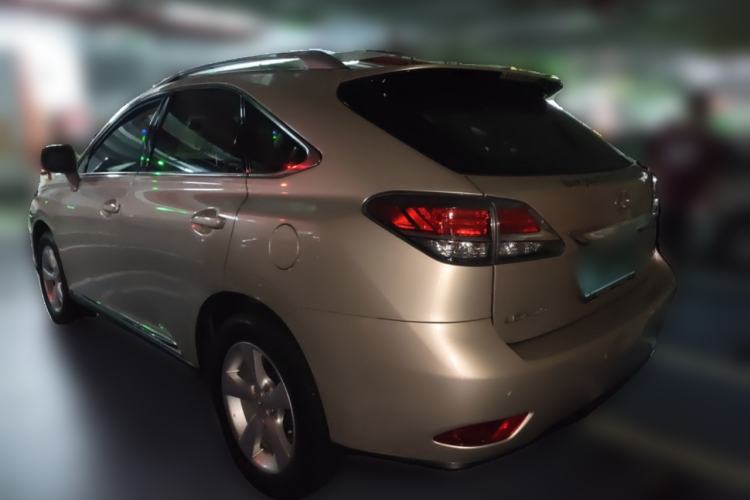 Used Lexus RX Classic 2013 270 Elite Edition Rear Left 45 Deg