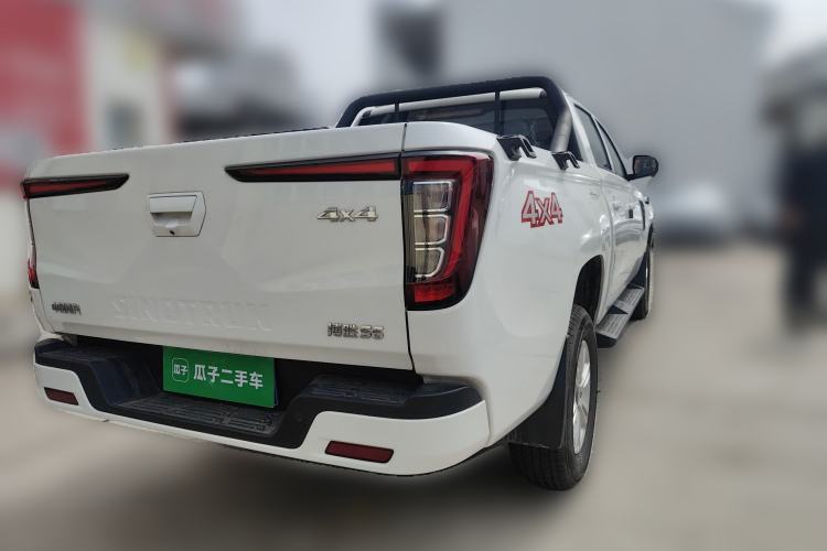 Used Sinotruk BOLDEN 2024 Commercial 2.0T Automatic Diesel 4x4 Long Wheelbase Luxury Edition Rear Right 45 Deg