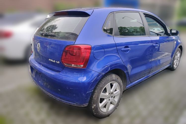 Used Volkswagen Polo 2013 1.6L Automatic Comfort Edition Rear Right 45 Deg