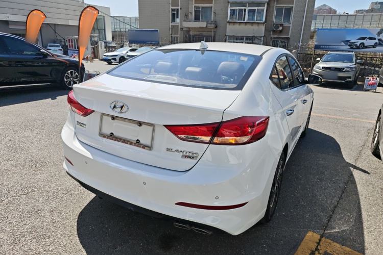 Used Hyundai Elantra (6th Generation / Lingdong) 2019 1.4T Dual-Clutch Xuan Dong · Dynamic Model Rear Right 45 Deg