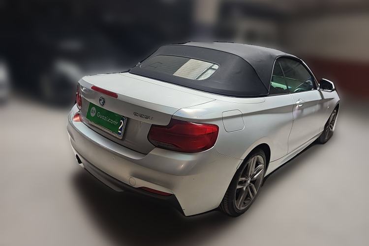 Used BMW 2 Series 2018 225i Convertible Coupe M Sport Edition Rear Right 45 Deg