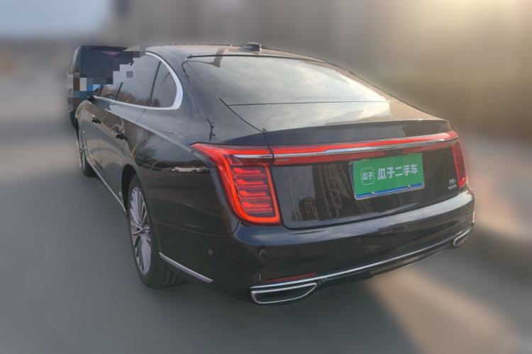 Used Hongqi H9 2020 Revised Version 2.0T Smart Connect Flagship Edition Rear Left 45 Deg
