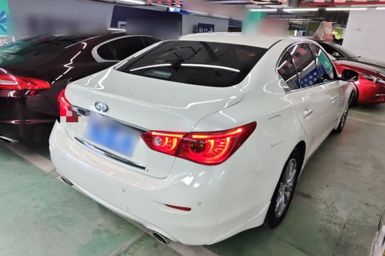 Used Infiniti Q50L 2015 2.0T Enjoyment Edition Rear Right 45 Deg