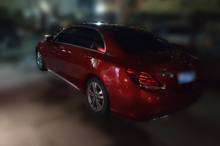 Used Mercedes-Benz C-Class 2018 C 200 L Sport Edition Rear Left 45 Deg