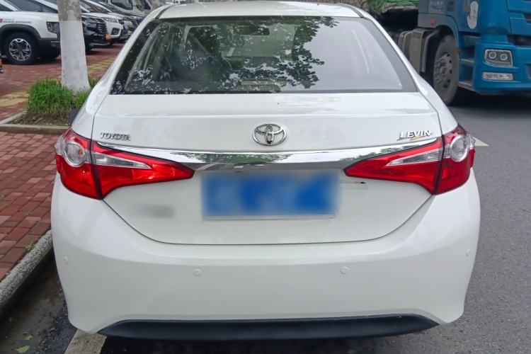 Used Toyota Levin 2016 1.6G CVT Elite Edition Rear