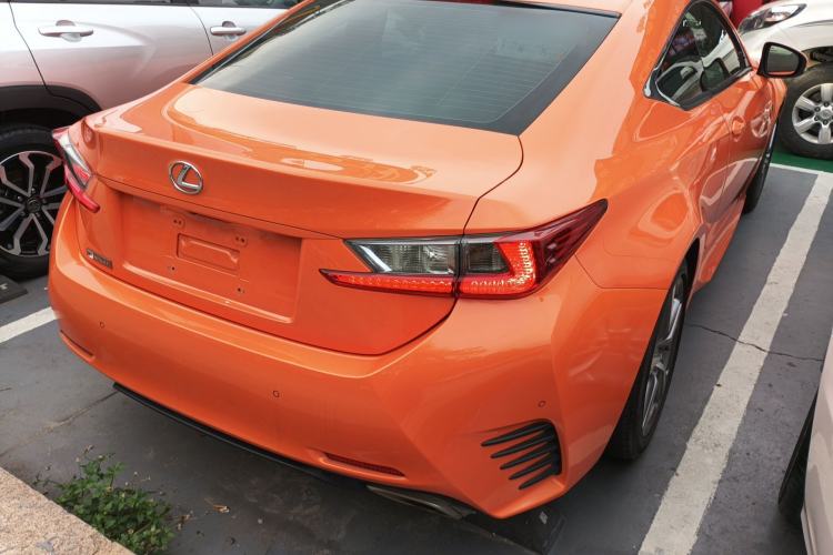 Used Lexus RC 2016 200t F SPORT Edition Rear Right 45 Deg