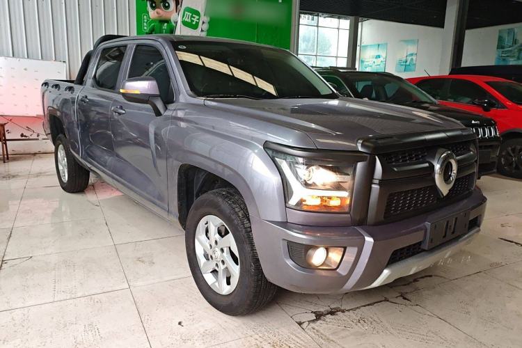 Used Great Wall King Kong Poer 2024 2.0T Automatic 8AT Gasoline Two-Wheel-Drive Elite Version with Flat Bed

