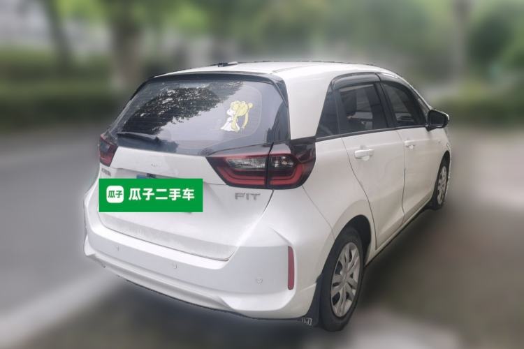 Used Honda Fit 2021 1.5L CVT Trend Edition Rear Right 45 Deg