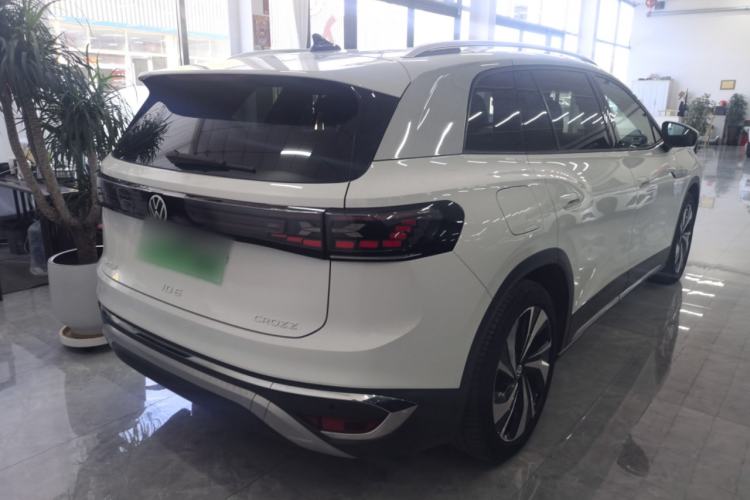 Used Volkswagen ID.6 CROZZ 2021 Long-Range PURE+ Edition Rear Right 45 Deg