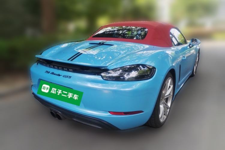 Used Porsche 718 2019 Boxster T 2.0T Rear Right 45 Deg