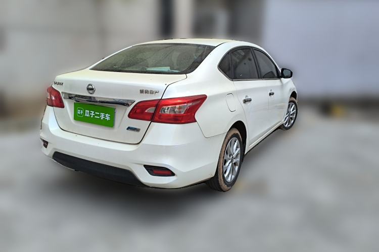 Used Nissan Sylphy 2019 1.6XV CVT Smart Connect Luxury Edition China VI Standard Rear Right 45 Deg