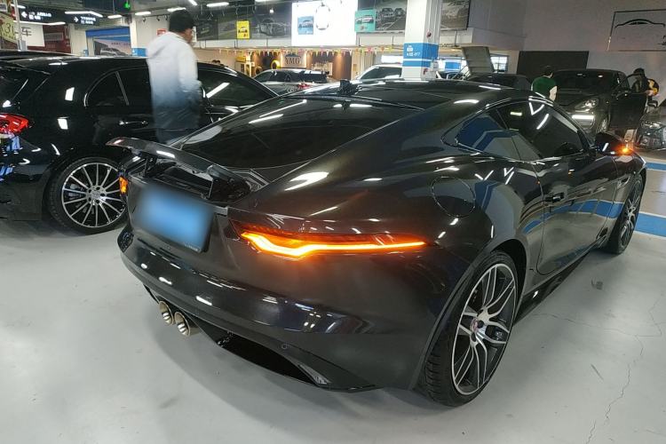 Used Jaguar F-TYPE 2021 P380 All-Wheel-Drive R-Dynamic Hardtop Version Rear Right 45 Deg