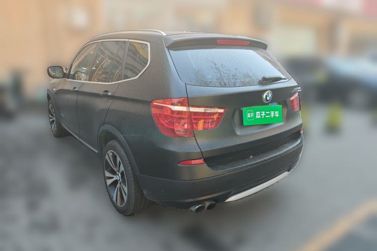 Used BMW X3 2011 xDrive35i Luxury Model Rear Left 45 Deg