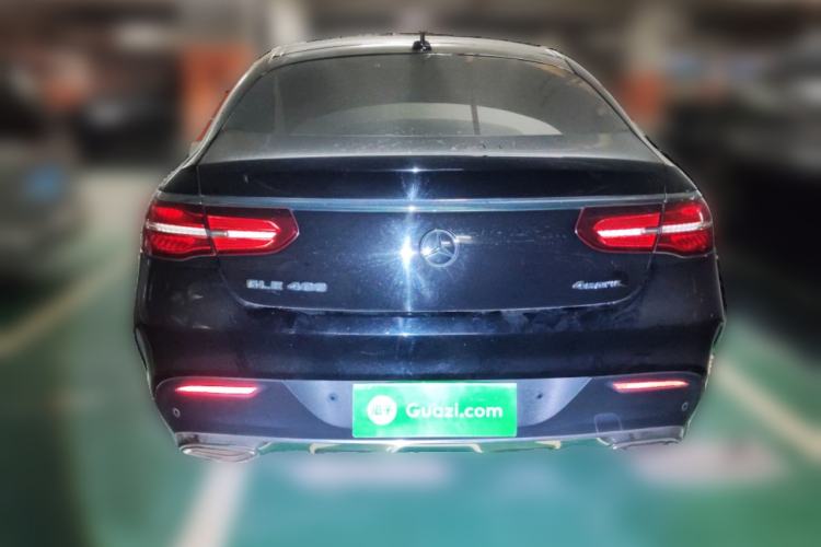 Used Mercedes-Benz GLE Coupe 2018 GLE 400 4MATIC Coupe SUV Exterior 4