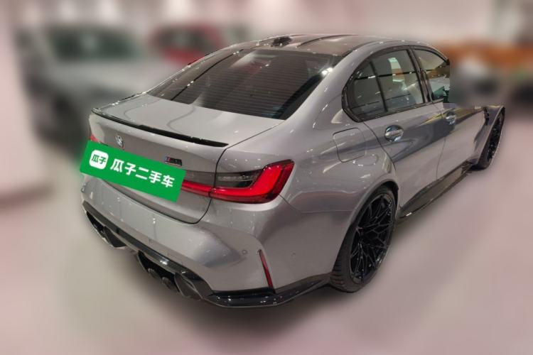 Used BMW M3 2023 M3 Sedan Thunder Edition Rear Right 45 Deg