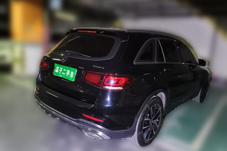 Used Mercedes-Benz GLC 2021 GLC 260 L 4MATIC Luxury Model Rear Right 45 Deg