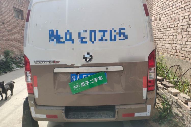 Used Foton Scenic G7 2017 2.0L Short-Wheelbase Commercial Van Flat Roof 2 Seats 4Q20M Rear