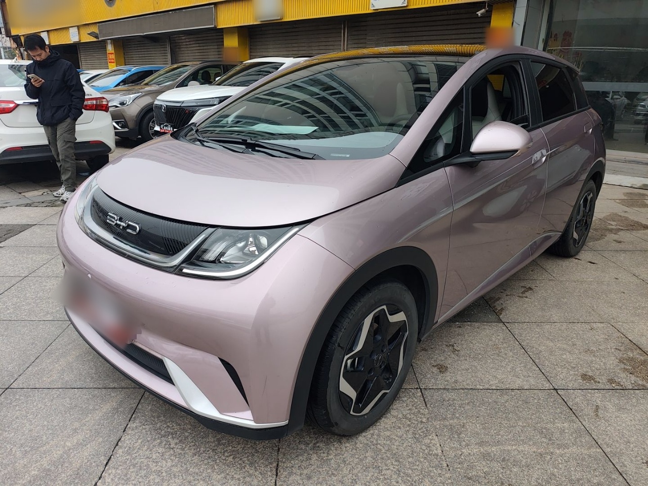 Parte inferior delantera