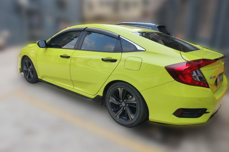 Used Honda Civic 2019 220TURBO CVT Dynamic Edition China VI Emission Standard Rear Left 45 Deg