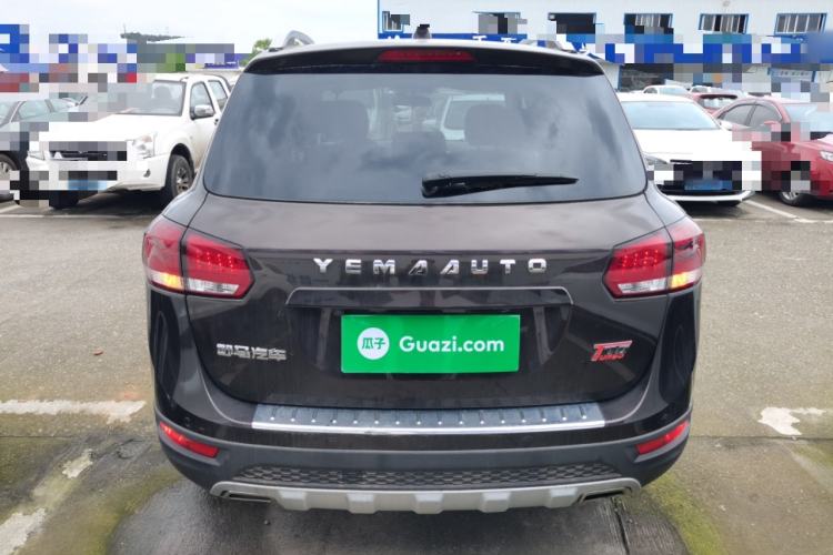 Used Yema T70 2016 1.8T CVT Elegant Model Rear
