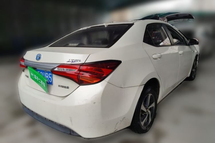 Used Toyota Levin 2017 Revised Dual-Engine 1.8H GS E-CVT Elite Sunroof Version China V Standard Rear Right 45 Deg