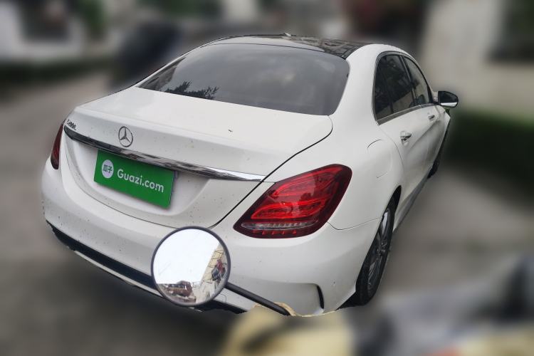 Used Mercedes-Benz C-Class 2015 Revised C 200 L Sport Edition Rear Right 45 Deg