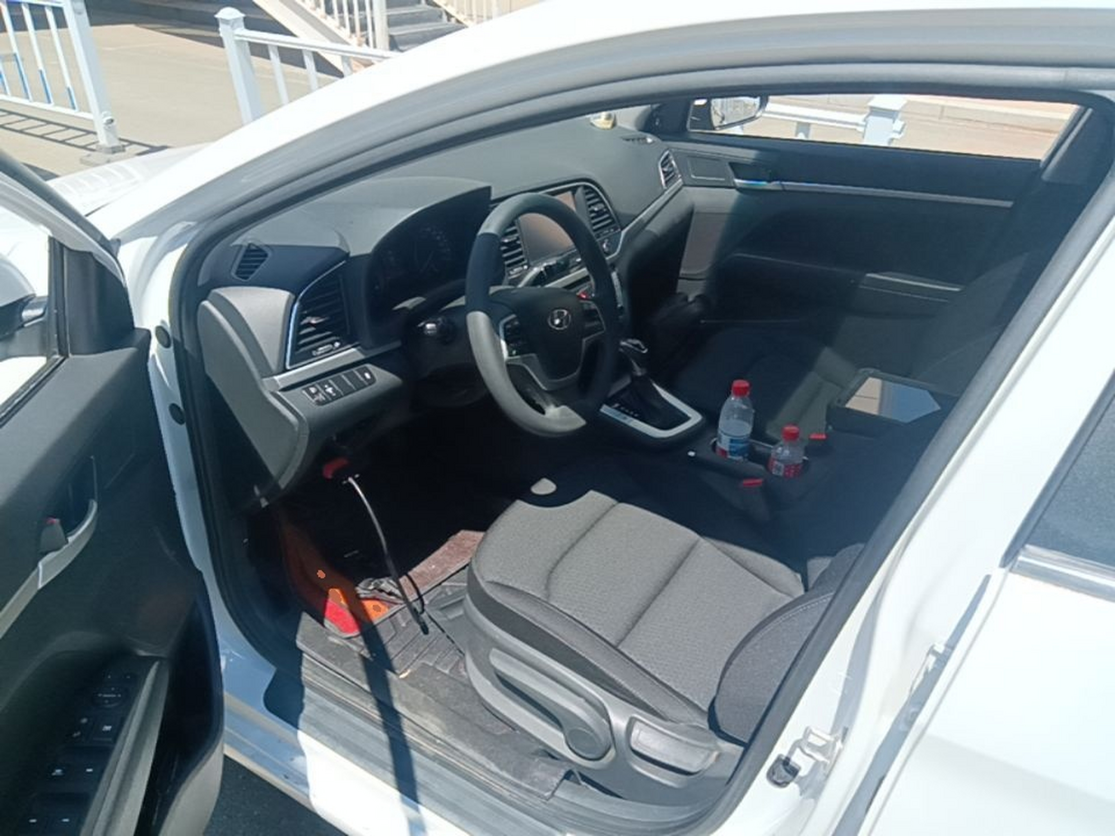 Avant de la voiture