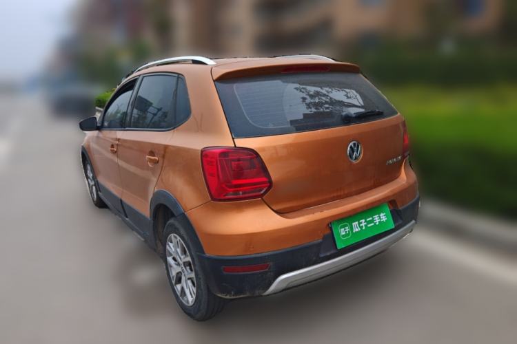 Used Volkswagen Polo 2014 1.6L Cross Polo Automatic Rear Left 45 Deg