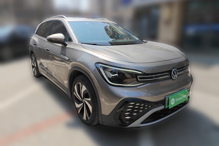 Used Volkswagen ID.6 CROZZ 2022 Long-Range PURE+ Edition Front Right 45 Deg