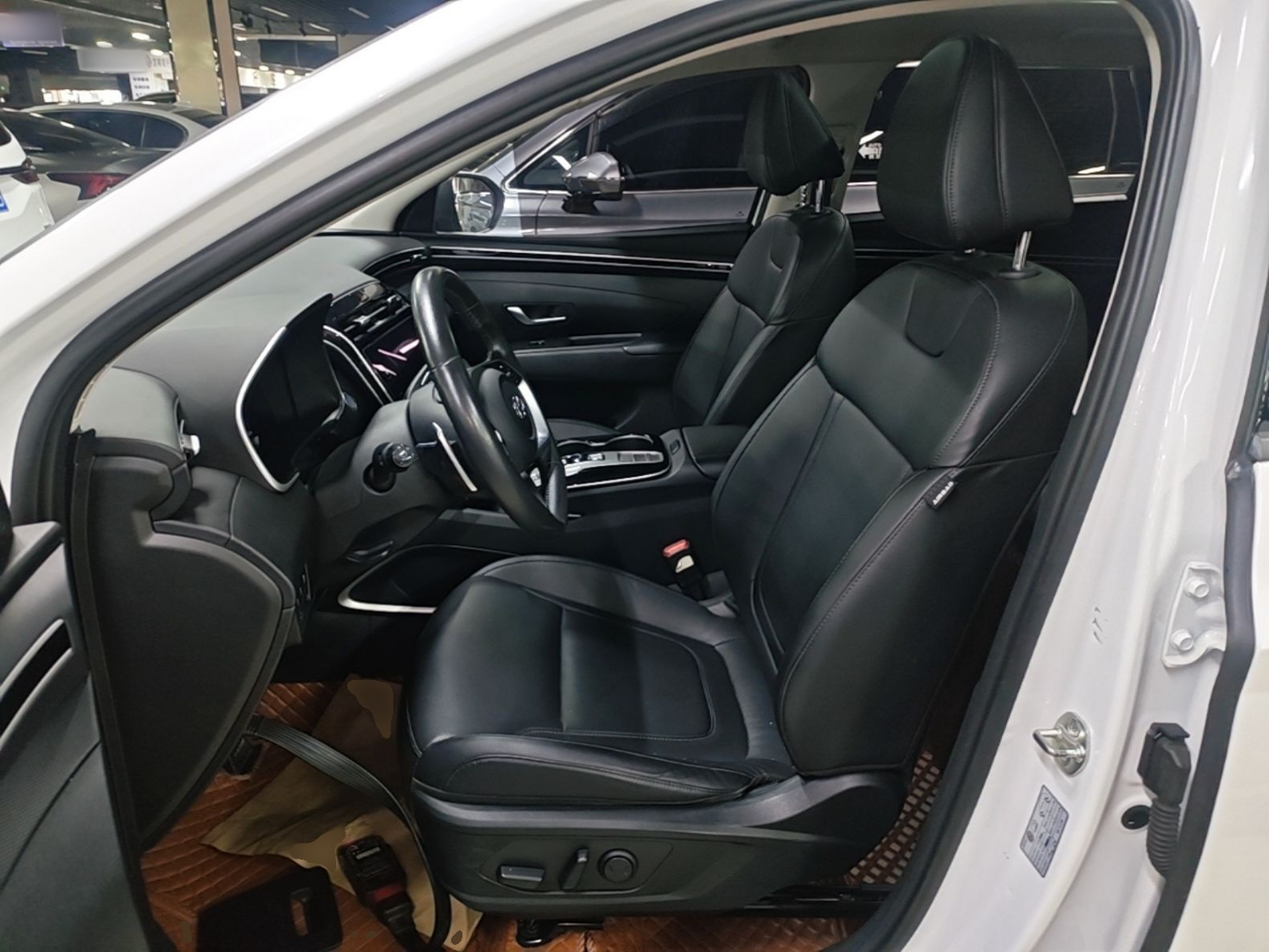 Avant de la voiture