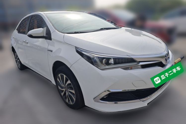 Used Toyota Corolla 2017 Revised Dual-Engine 1.8L E-CVT Elite Edition Front Right 45 Deg