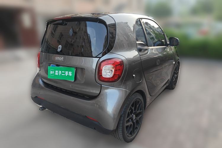 Used smart fortwo 2018 0.9T 66 kW Yao Titan Special Edition China V Standard Rear Right 45 Deg