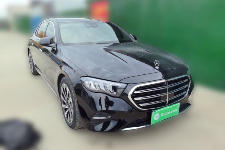 Used Mercedes-Benz E-Class 2024 E 300 L Luxury Model Front Right 45 Deg