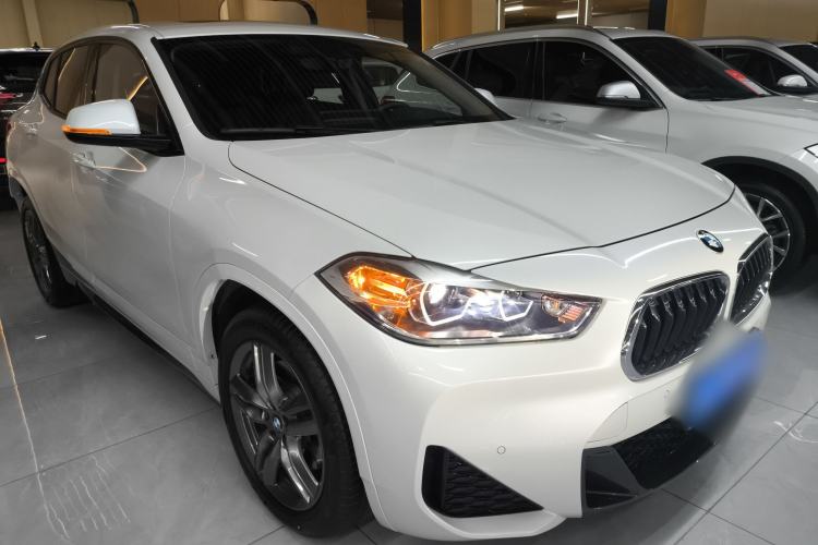 Used BMW X2 2021 Restyled sDrive25i M Sport Package Front Right 45 Deg