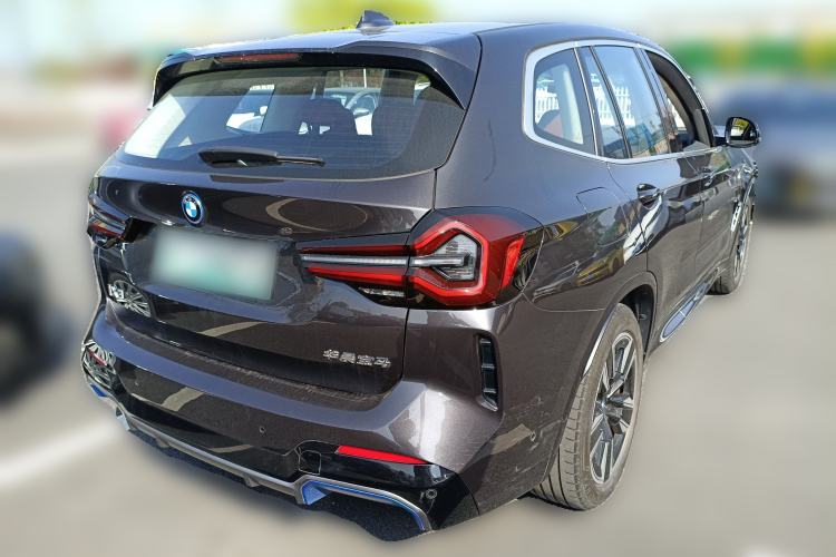 Used BMW iX3 2022 Leading Model Rear Right 45 Deg