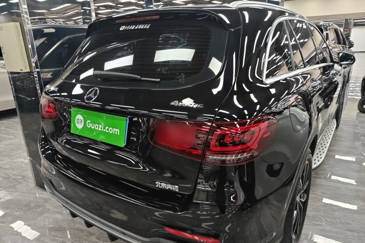 Used Mercedes-Benz GLC 2021 GLC 300 L 4MATIC Dynamic Model Rear Right 45 Deg