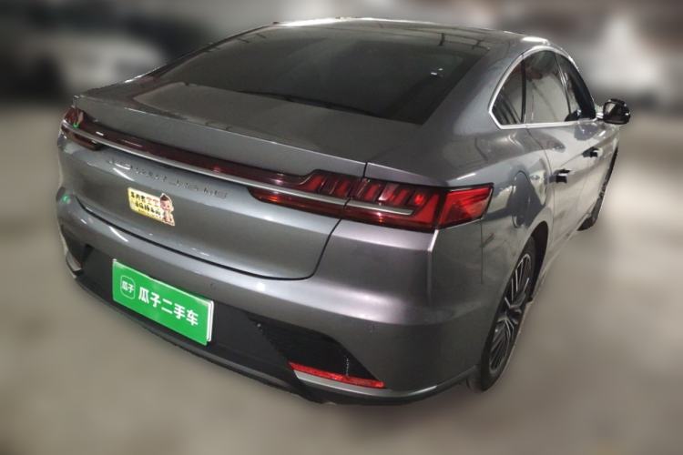 Used BYD Han 2020 EV Long-Range Luxury Model Rear Right 45 Deg
