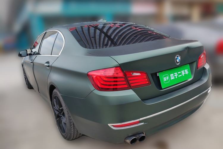 Used BMW 5 Series 2014 525Li Luxury Design Package Rear Left 45 Deg