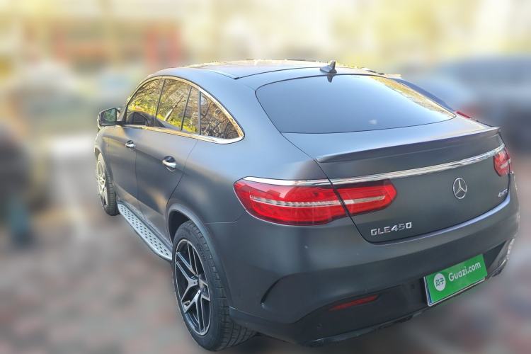 Used Mercedes-Benz GLE Coupe 2015 GLE 450 AMG 4MATIC Coupe SUV Rear Left 45 Deg