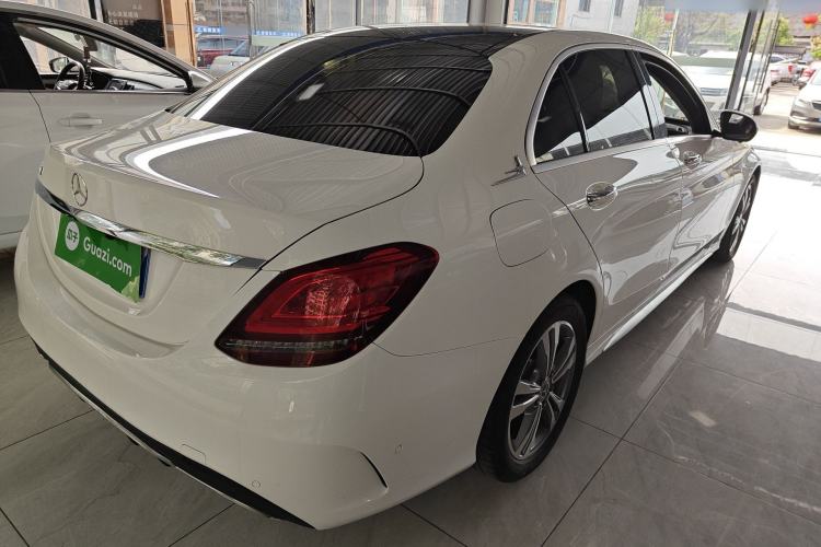 Used Mercedes-Benz C-Class 2021 C 200 L Fashion Edition Sport Version Rear Right 45 Deg