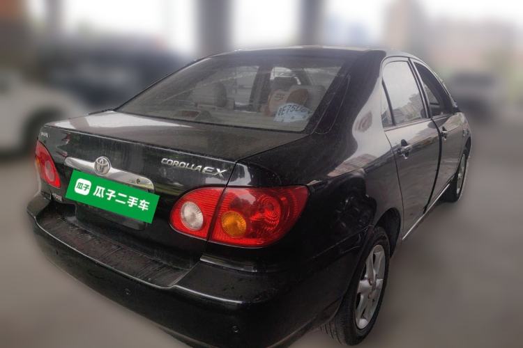 Used Toyota Corolla EX 2007 1.6L Automatic G Rear Right 45 Deg