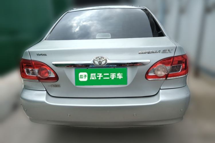 Used Toyota Corolla EX 2011 1.6L Manual Classic Edition Rear