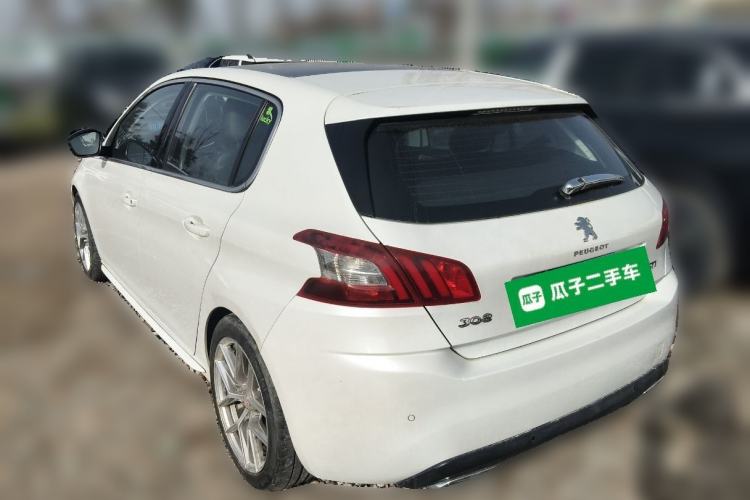 Used Peugeot 308S 2015 1.2T Automatic Jingchi Edition Rear Left 45 Deg