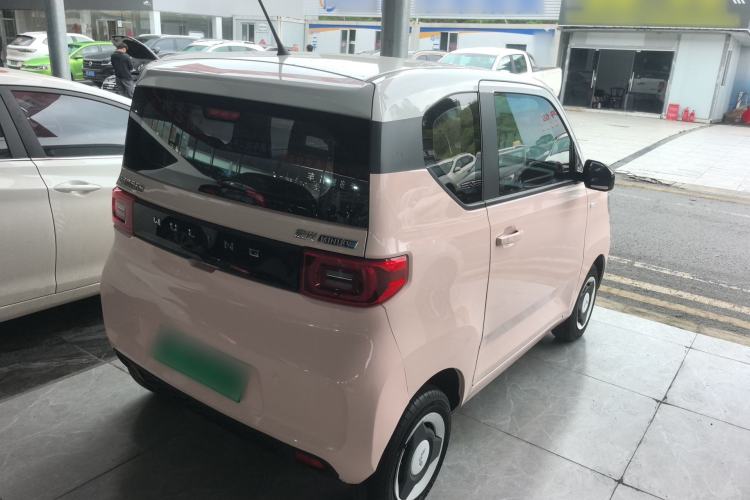 Used Wuling Hongguang MINIEV 2021 Macaron Fashion Model Lithium Iron Phosphate Rear Right 45 Deg